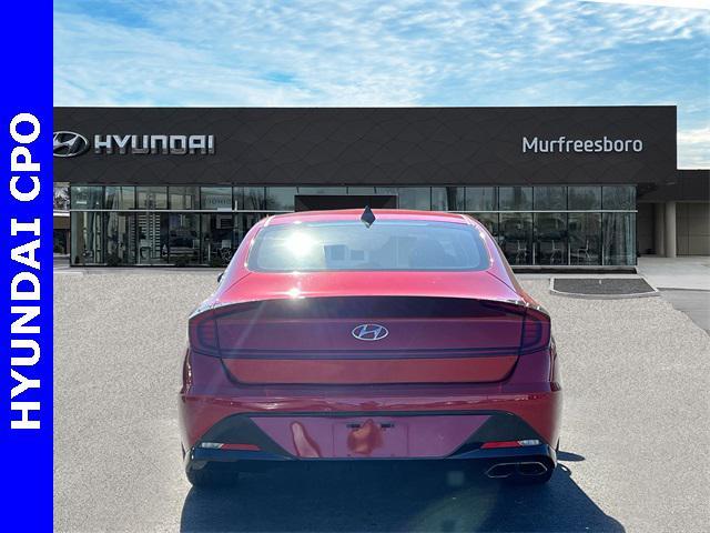 used 2021 Hyundai Sonata car, priced at $19,063