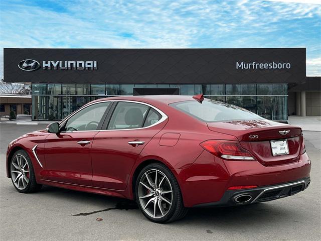 used 2021 Genesis G70 car, priced at $25,029