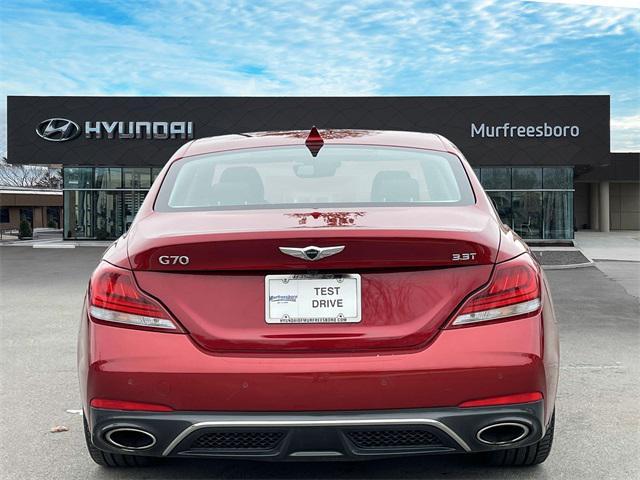 used 2021 Genesis G70 car, priced at $25,029