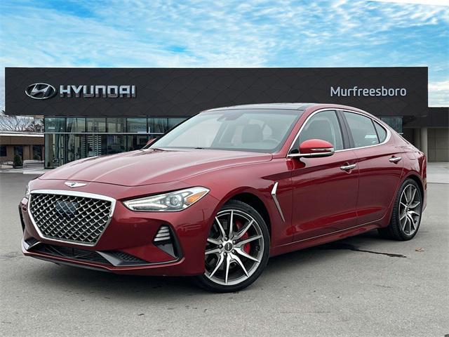 used 2021 Genesis G70 car, priced at $25,029