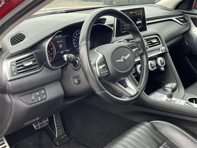 used 2021 Genesis G70 car, priced at $25,029