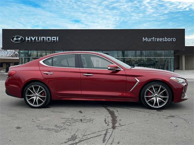 used 2021 Genesis G70 car, priced at $25,029