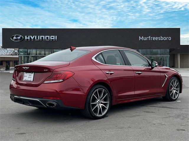 used 2021 Genesis G70 car, priced at $25,029