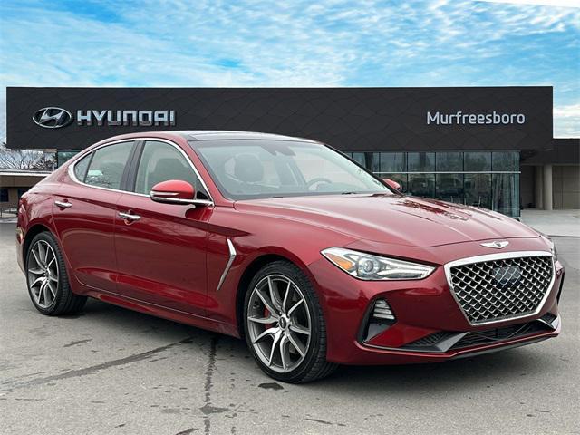 used 2021 Genesis G70 car, priced at $25,029