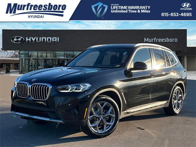 used 2022 BMW X3 car, priced at $37,788