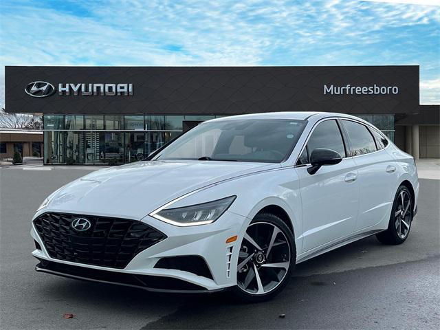 used 2021 Hyundai Sonata car, priced at $19,956