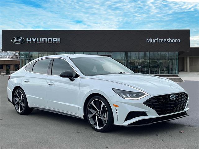 used 2021 Hyundai Sonata car, priced at $19,956