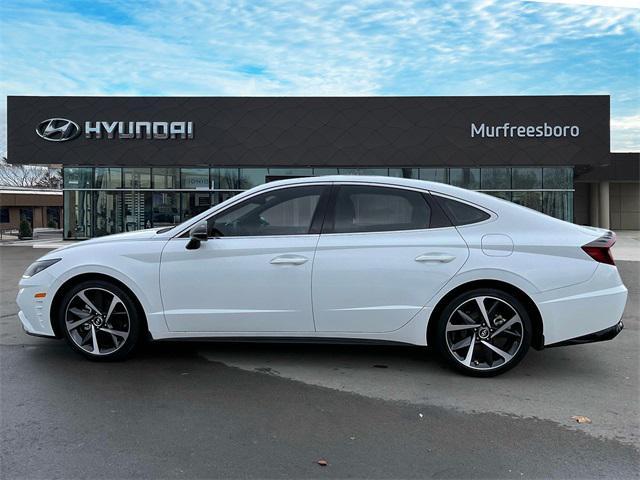 used 2021 Hyundai Sonata car, priced at $19,956