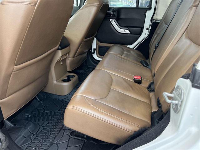 used 2015 Jeep Wrangler Unlimited car, priced at $15,655