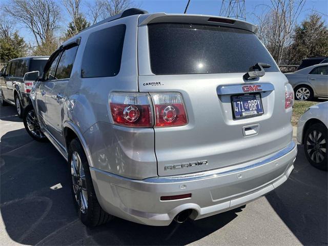 used 2012 GMC Acadia car, priced at $9,972