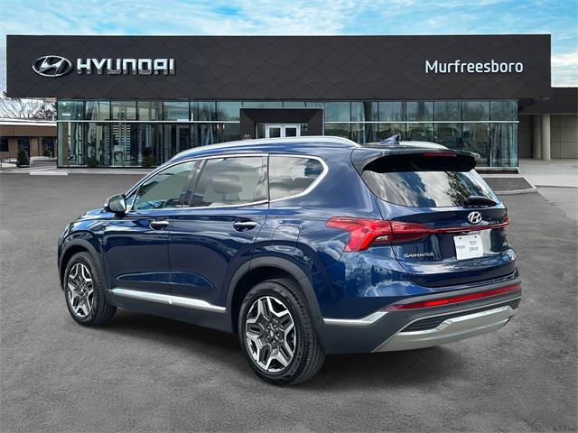 used 2021 Hyundai Santa Fe car, priced at $22,991
