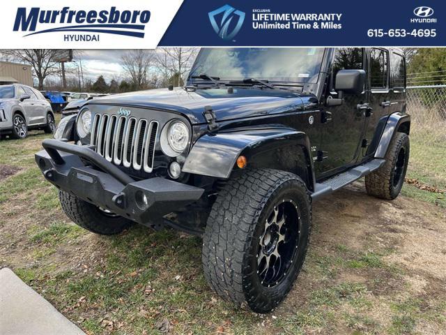 used 2018 Jeep Wrangler JK Unlimited car, priced at $20,339