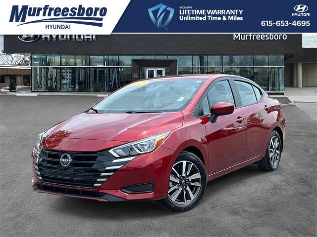 used 2024 Nissan Versa car, priced at $17,652