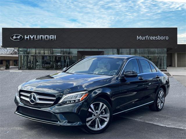 used 2019 Mercedes-Benz C-Class car, priced at $24,000