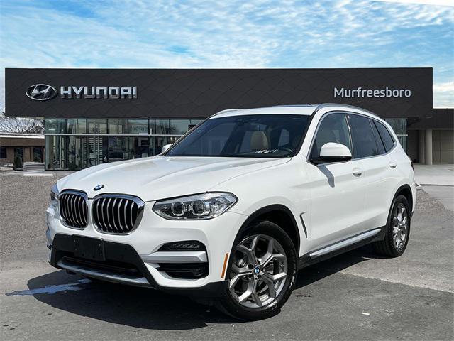 used 2021 BMW X3 car, priced at $27,197