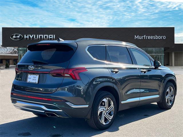 used 2021 Hyundai Santa Fe car, priced at $19,823