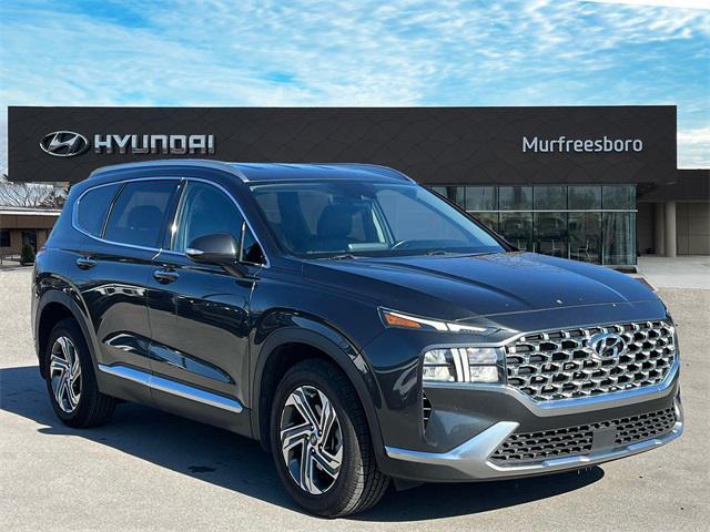 used 2021 Hyundai Santa Fe car, priced at $19,823