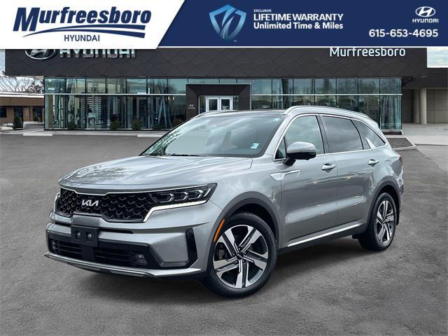 used 2024 Kia Sorento Plug-In Hybrid car, priced at $37,077