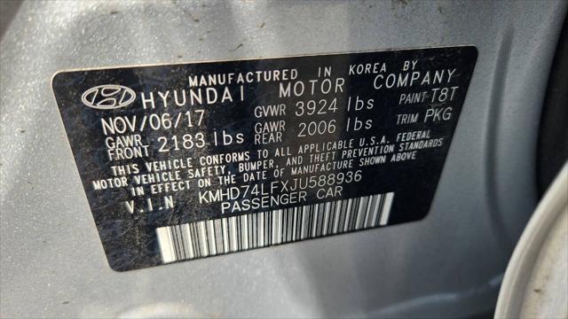 used 2018 Hyundai Elantra car, priced at $10,995