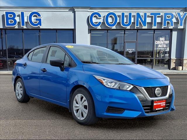 used 2021 Nissan Versa car, priced at $14,999