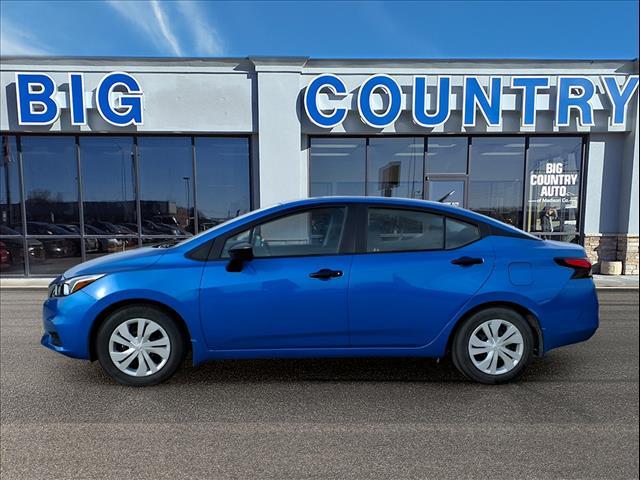 used 2021 Nissan Versa car, priced at $14,999