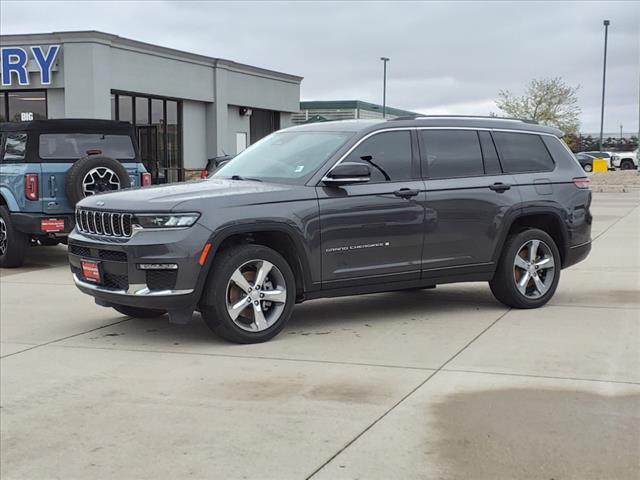 used 2021 Jeep Grand Cherokee L car, priced at $35,000