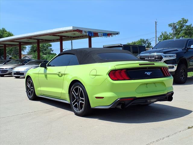 used 2020 Ford Mustang car, priced at $25,424