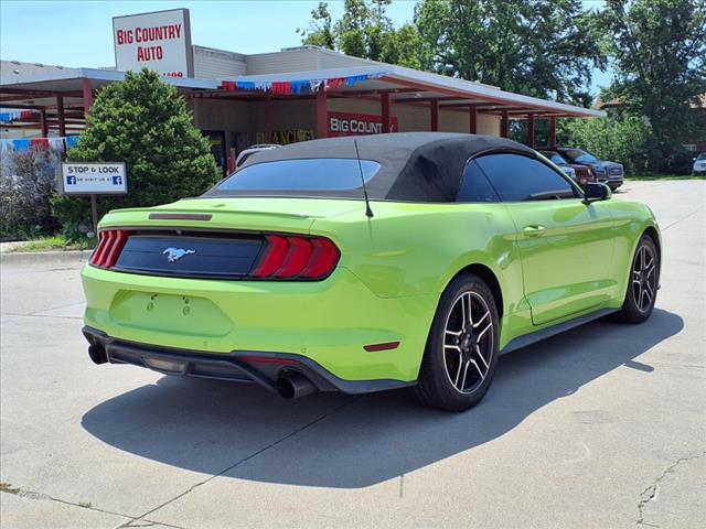 used 2020 Ford Mustang car, priced at $25,424