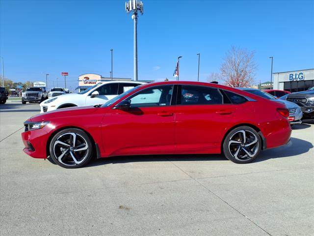 used 2021 Honda Accord car, priced at $28,019