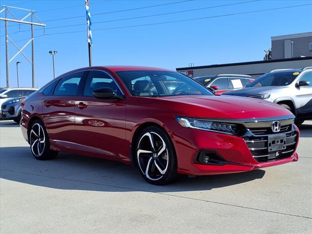 used 2021 Honda Accord car, priced at $28,019