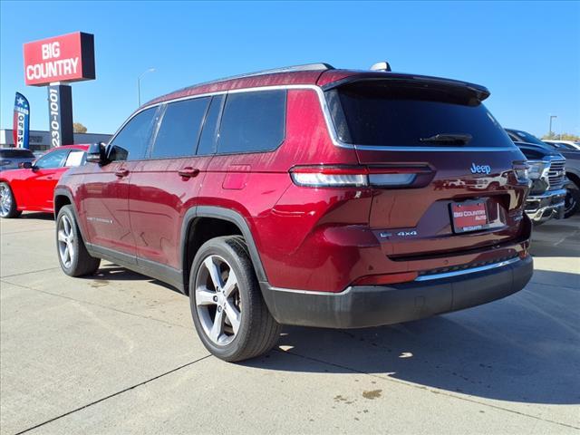 used 2021 Jeep Grand Cherokee L car, priced at $35,091