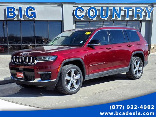 used 2021 Jeep Grand Cherokee L car, priced at $31,870