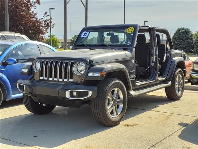 used 2021 Jeep Wrangler Unlimited car, priced at $38,999