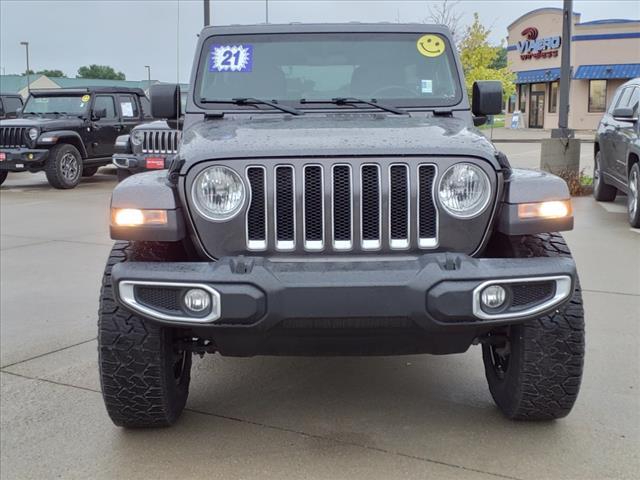 used 2021 Jeep Wrangler Unlimited car, priced at $31,000