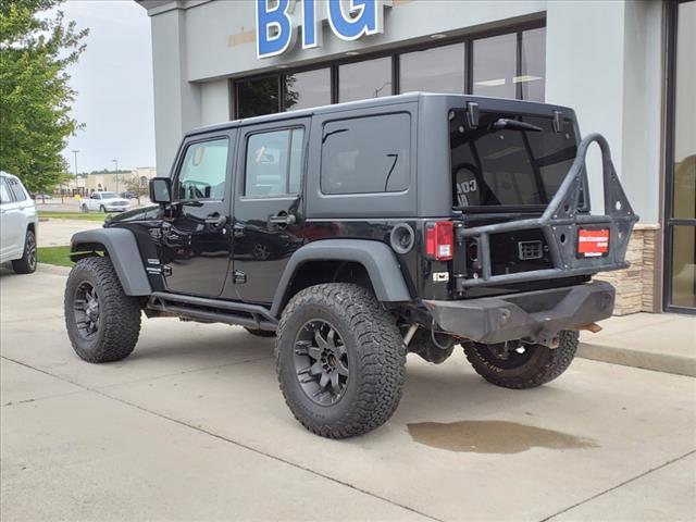 used 2016 Jeep Wrangler Unlimited car, priced at $19,996