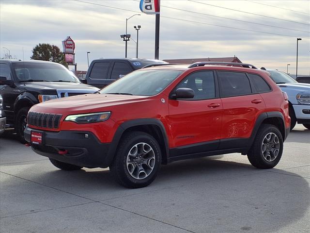 used 2021 Jeep Cherokee car, priced at $27,999