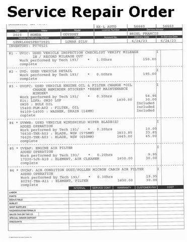 used 2023 Honda Odyssey car, priced at $32,505