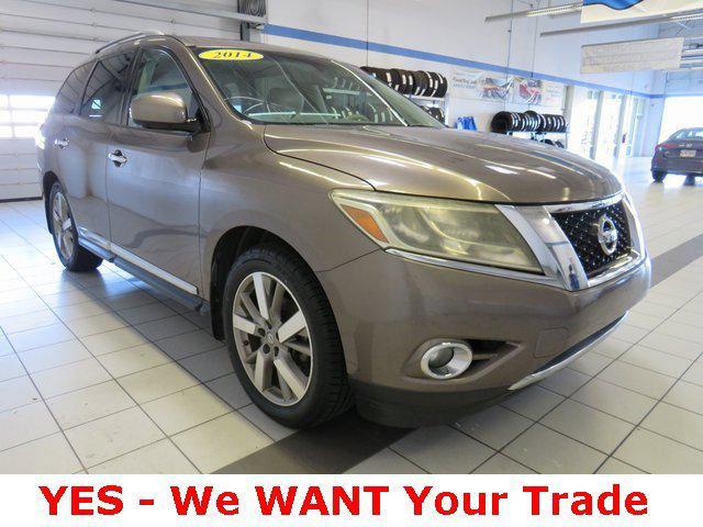 used 2014 Nissan Pathfinder car, priced at $8,500