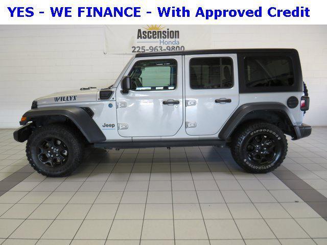 used 2023 Jeep Wrangler 4xe car, priced at $29,000