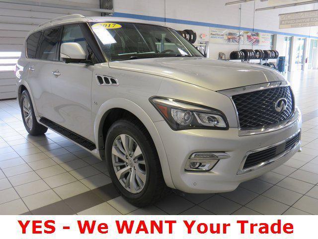 used 2017 INFINITI QX80 car, priced at $19,500