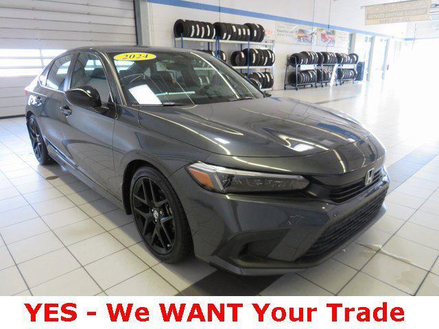 used 2024 Honda Civic car, priced at $25,265