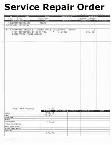 used 2023 Kia Sorento car, priced at $28,500