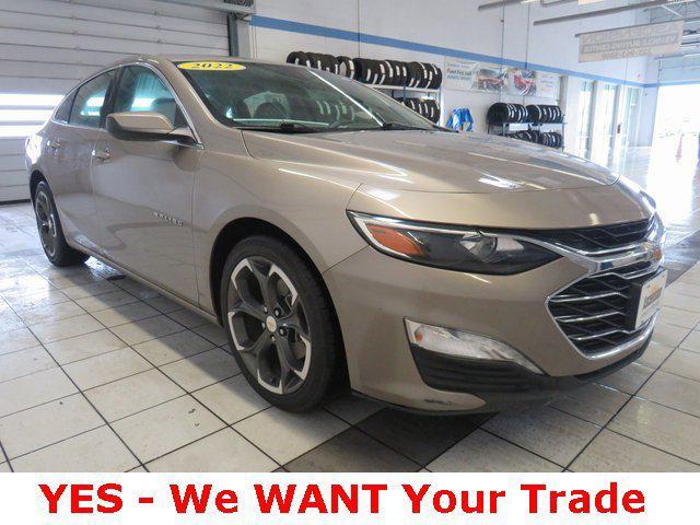 used 2022 Chevrolet Malibu car, priced at $17,405