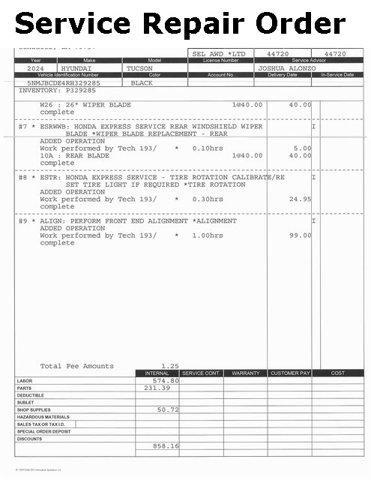 used 2024 Hyundai Tucson car, priced at $23,000