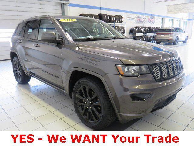 used 2018 Jeep Grand Cherokee car, priced at $17,300
