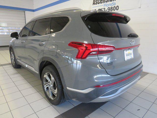 used 2021 Hyundai Santa Fe car, priced at $21,000