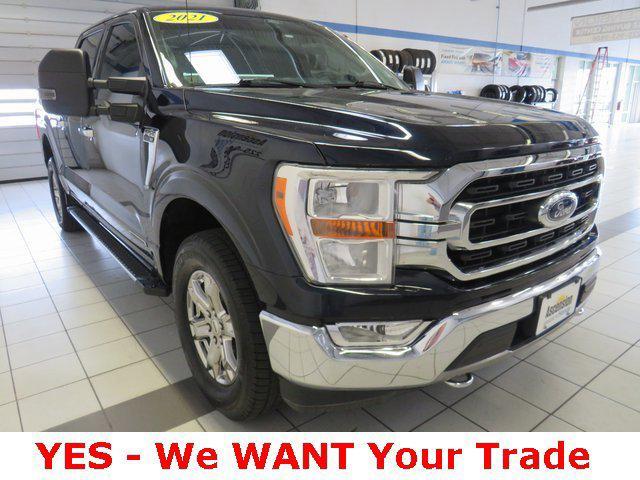 used 2021 Ford F-150 car, priced at $34,800