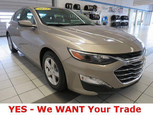 used 2022 Chevrolet Malibu car, priced at $16,605