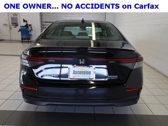 used 2024 Honda Accord Hybrid car, priced at $27,000