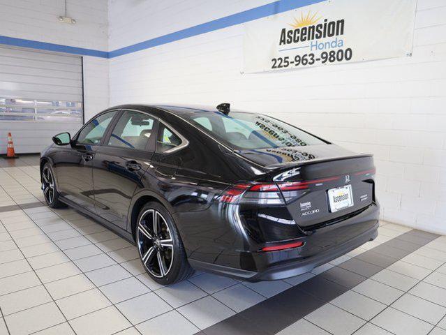 used 2024 Honda Accord Hybrid car, priced at $27,000